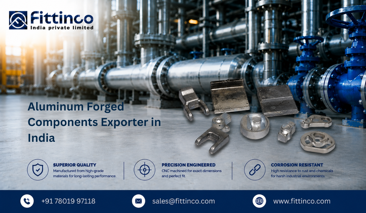 Aluminum Forged Components Exporter in India