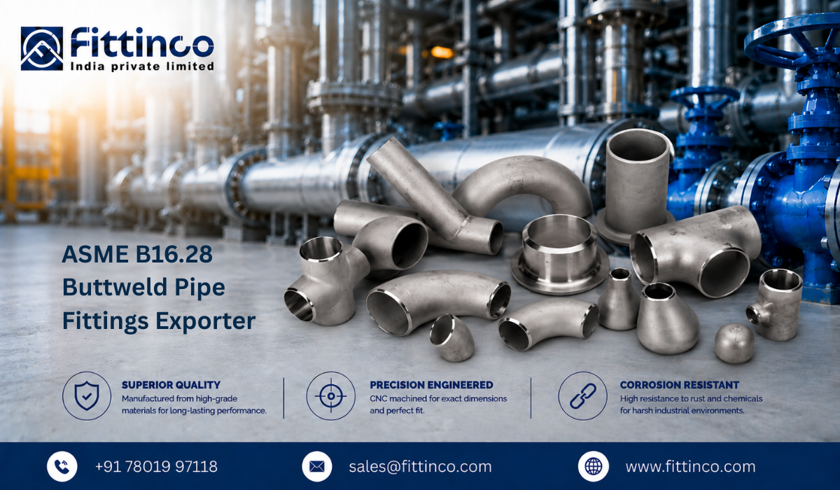 ASME B16.28 Buttweld Pipe Fittings Exporter