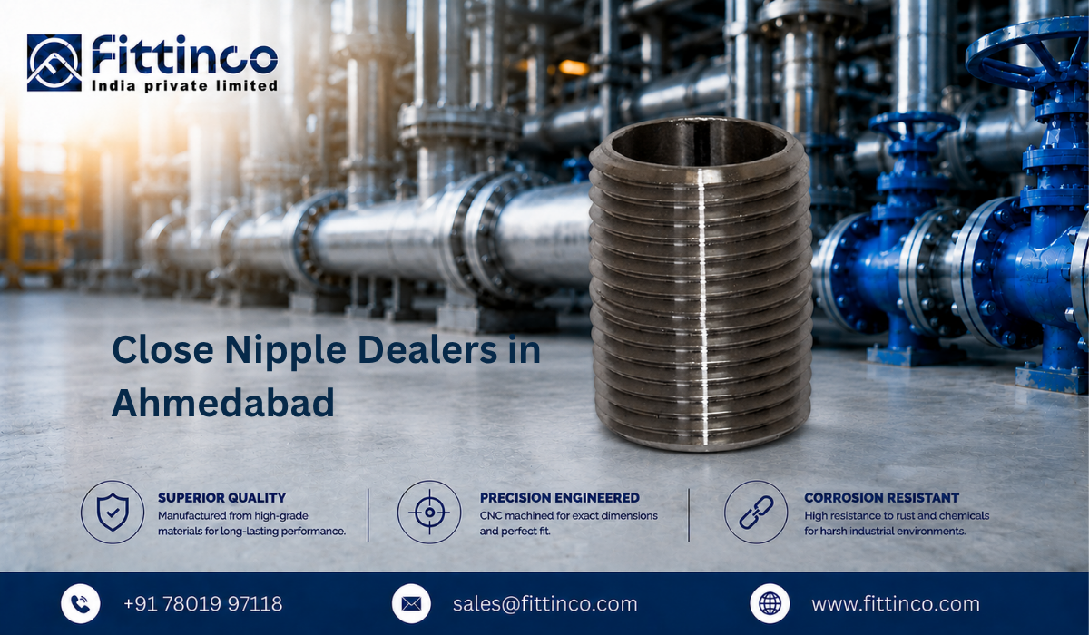 Close Nipple Dealers in Ahmedabad
