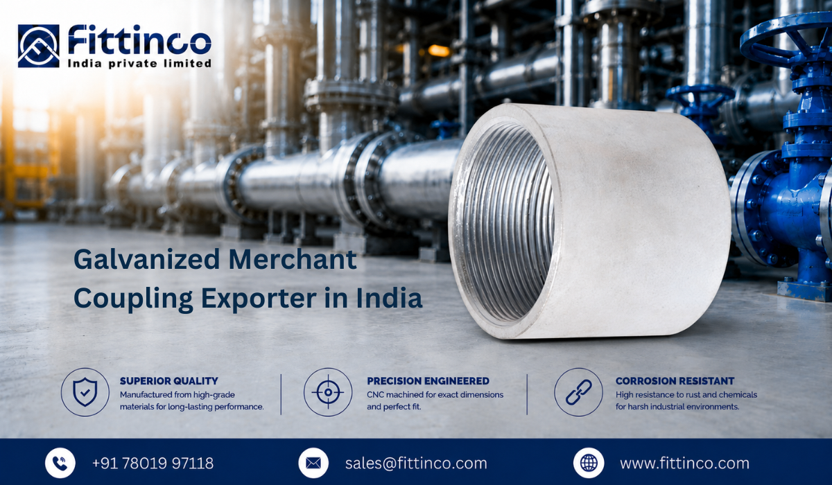 Galvanized Merchant Coupling Exporter in India
