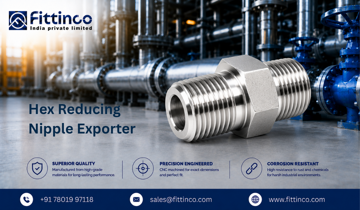 Hex Reducing Nipple Exporter