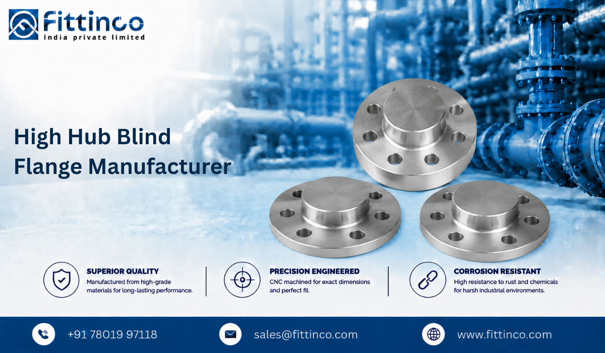 High Hub Blind Flange Manufacturer