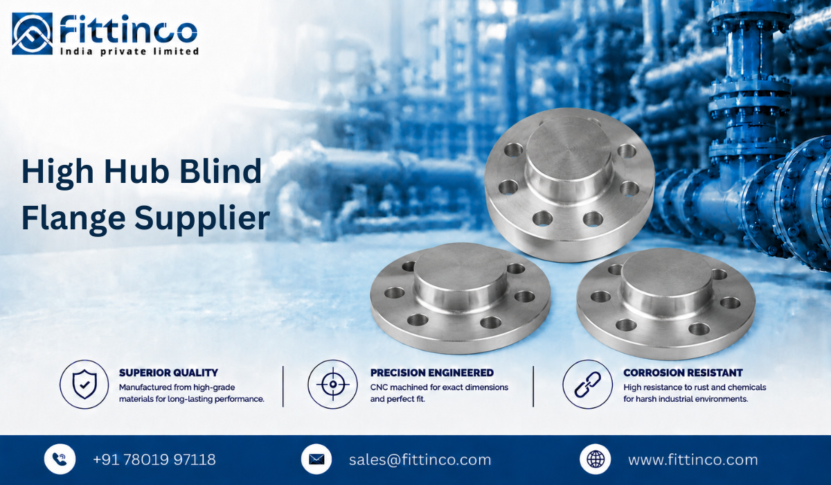 High Hub Blind Flange Supplier