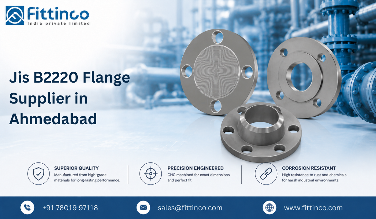 Jis B2220 Flange Supplier in Ahmedabad