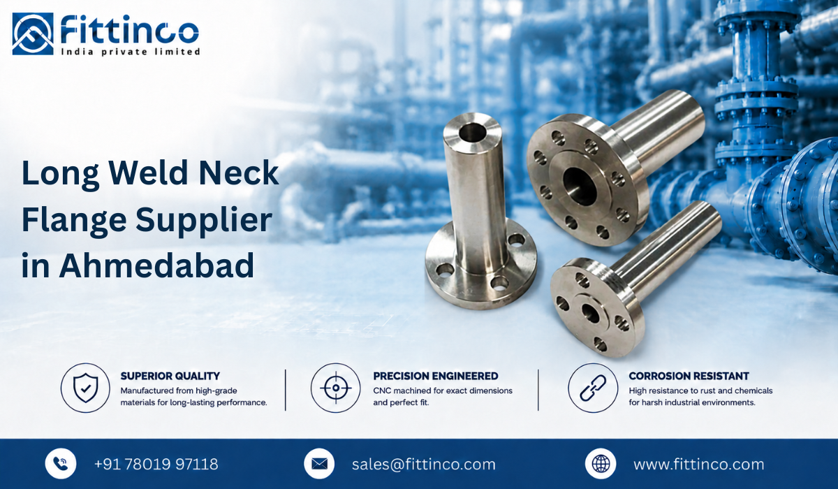 Long Weld Neck Flange Supplier in Ahmedabad