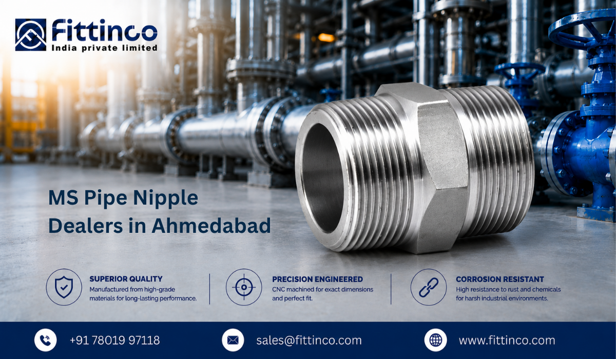  MS Pipe Nipple Dealers in Ahmedabad