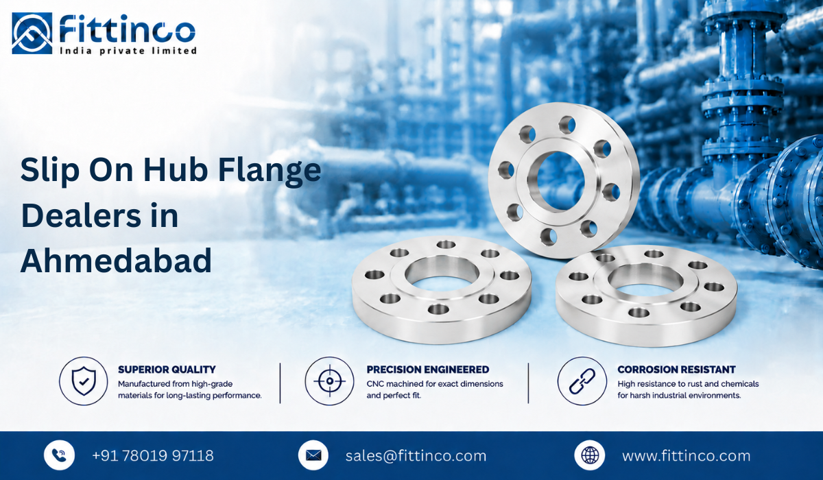 Slip On Hub Flange Dealers in Ahmedabad