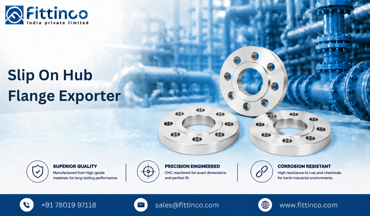 Slip On Hub Flange Exporter