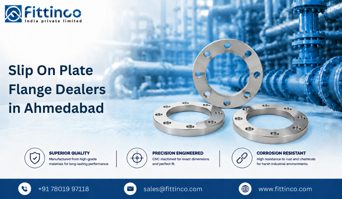 Slip On Plate Flange Dealers in Ahmedabad
