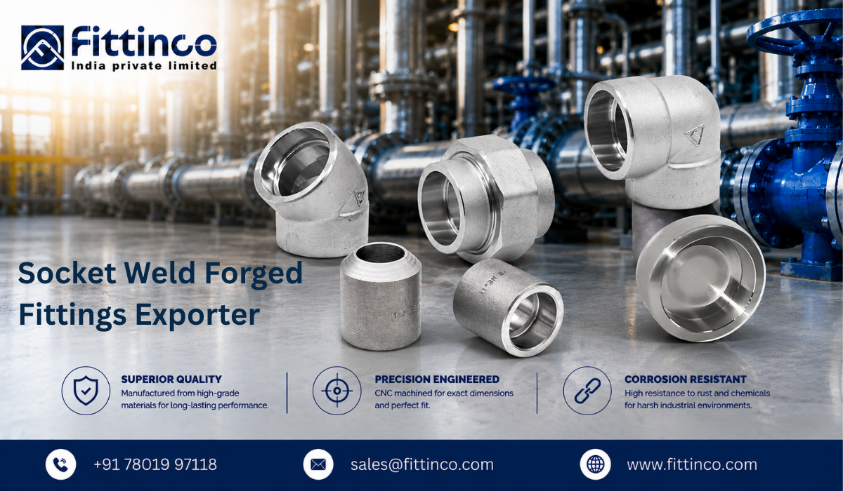 Socket Weld Forged Fittings Exporter