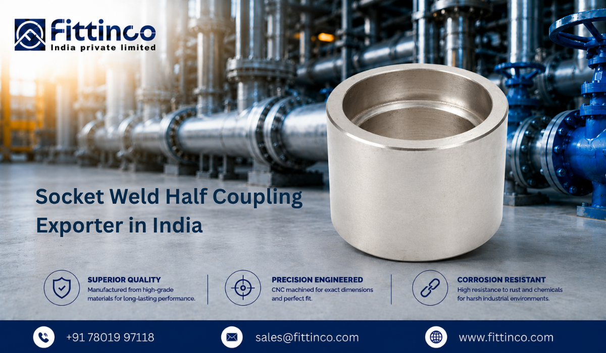 Socket Weld Half Coupling Exporter in India