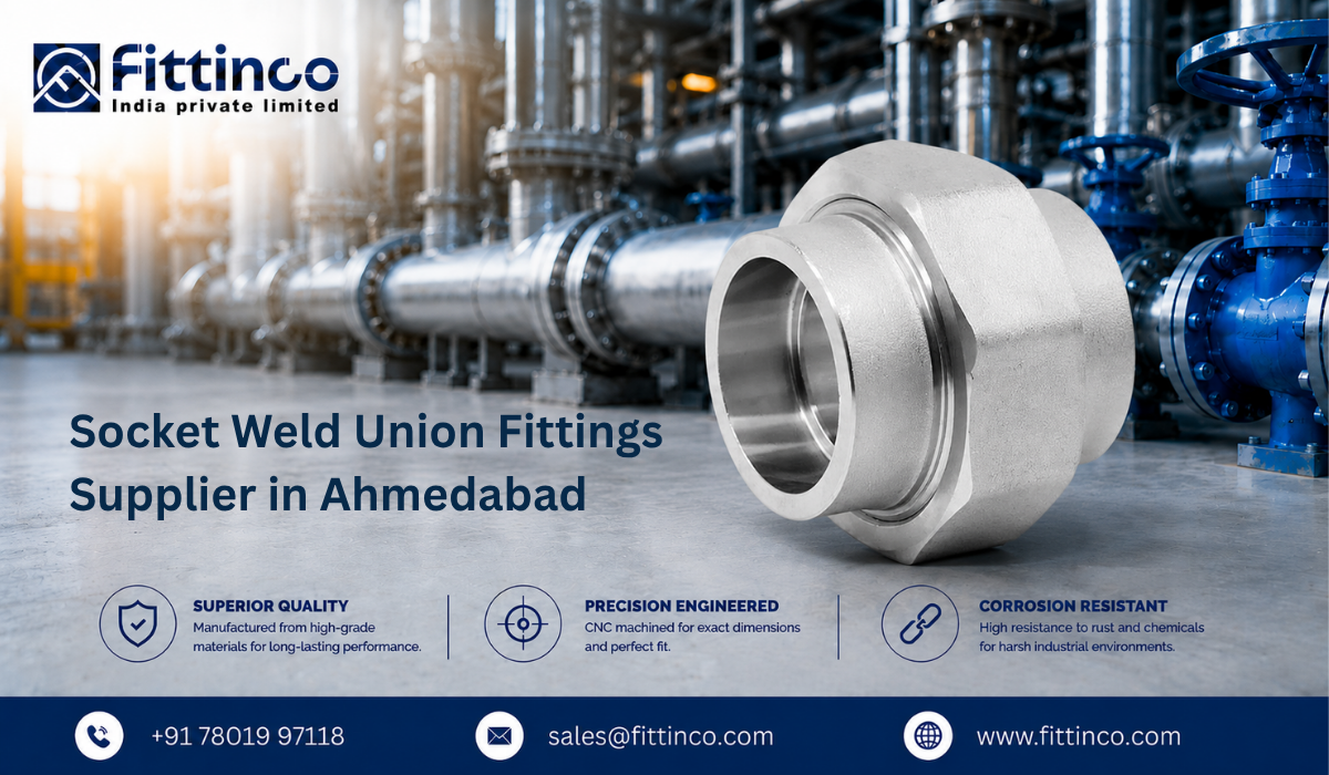 Socket Weld Union Fittings Exporter in India