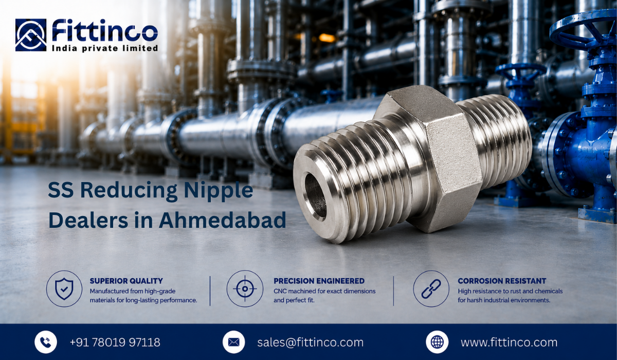 SS Reducing Nipple Dealers in Ahmedabad