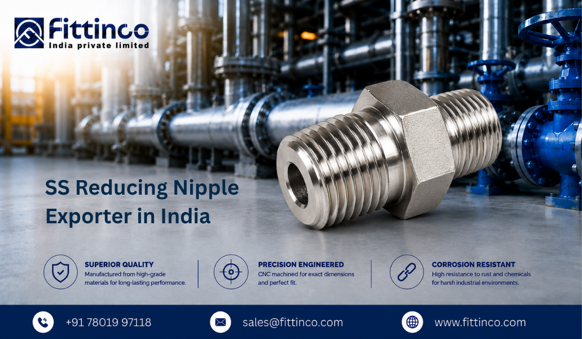 SS Reducing Nipple Exporter in India
