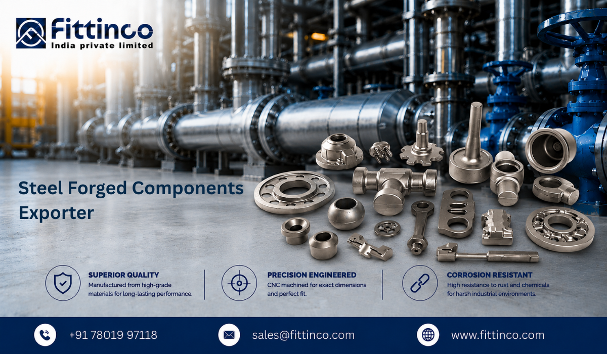 Steel Forged Components Exporter