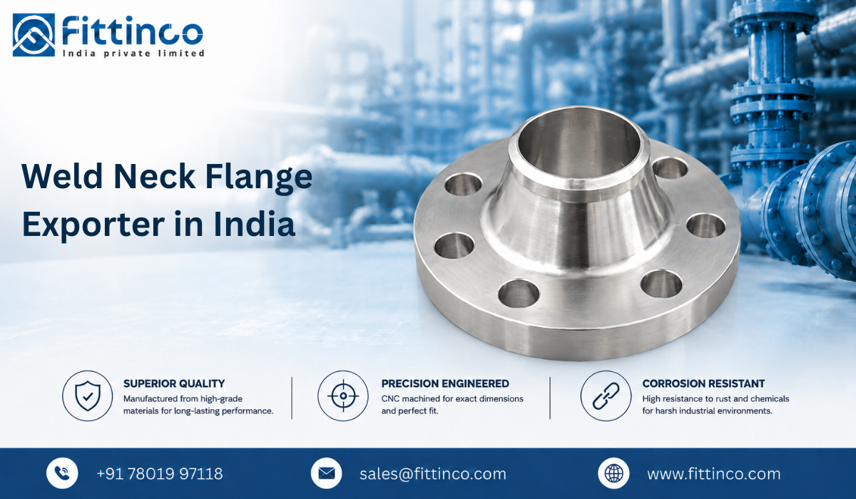 Weld Neck Flange Exporter in India
